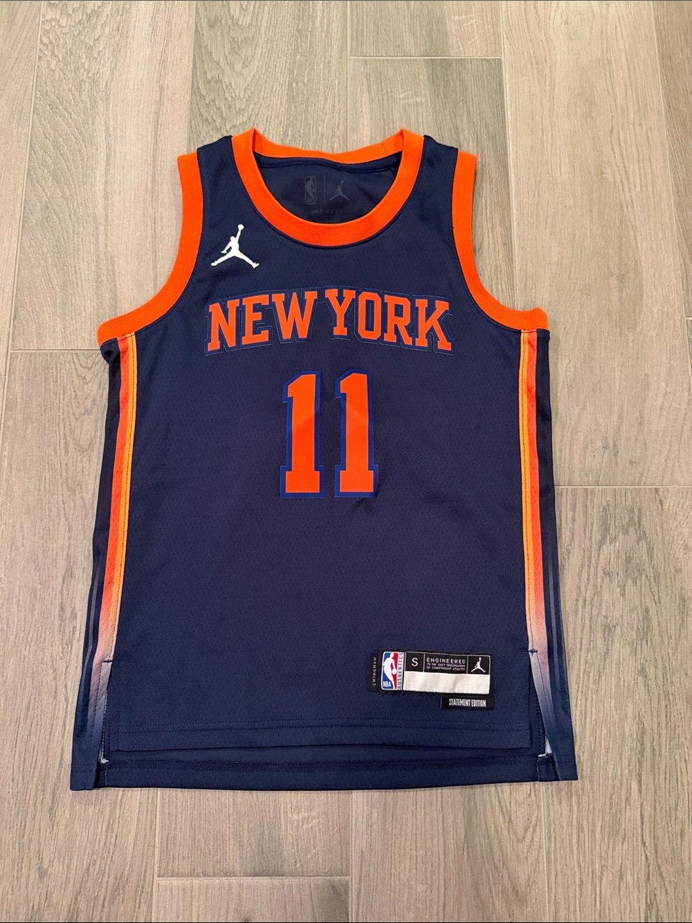 Air Jordan Boys Brunson Knicks Jersey Size S